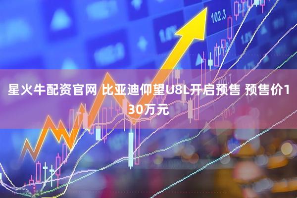 星火牛配资官网 比亚迪仰望U8L开启预售 预售价130万元