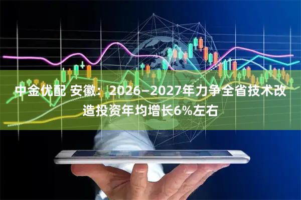 中金优配 安徽：2026—2027年力争全省技术改造投资年均增长6%左右
